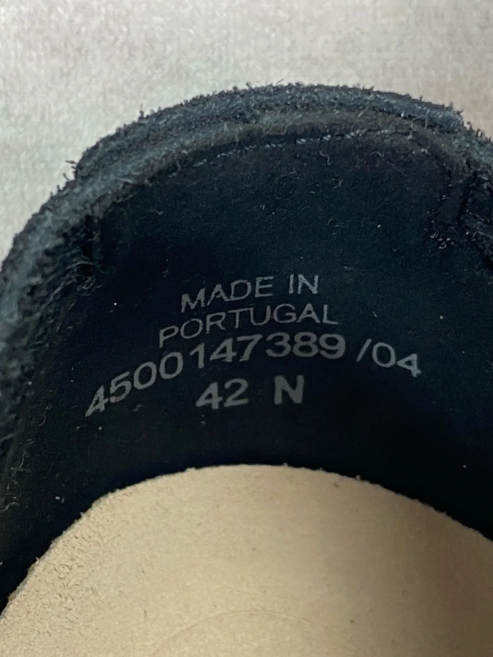 Birkenstock Uppsala Low Suede Leather Black Casual Comfot Oxfords Shoes 42 EUR